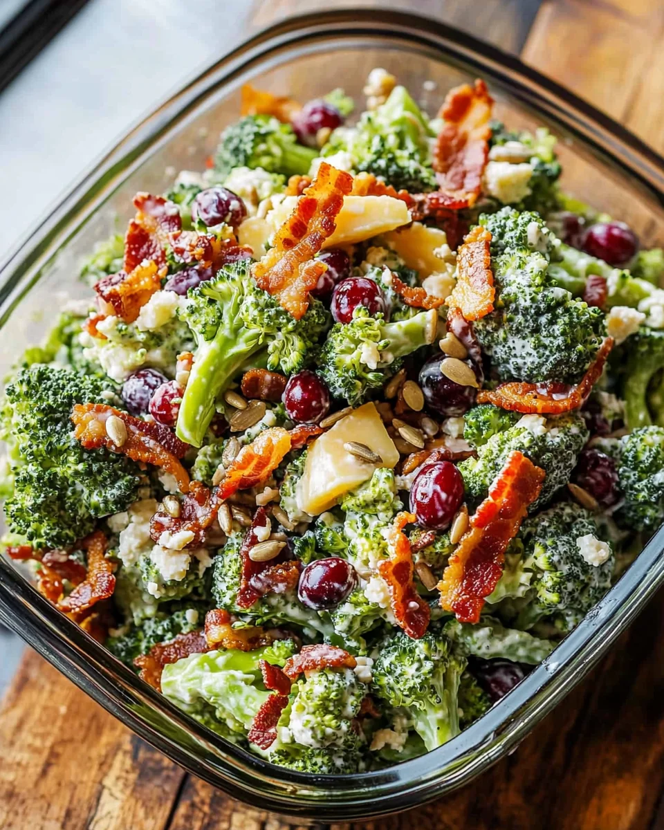 Broccoli Salad with Bacon Recipe