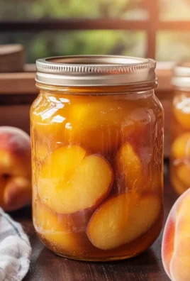 Canning Peaches in Light Syrup