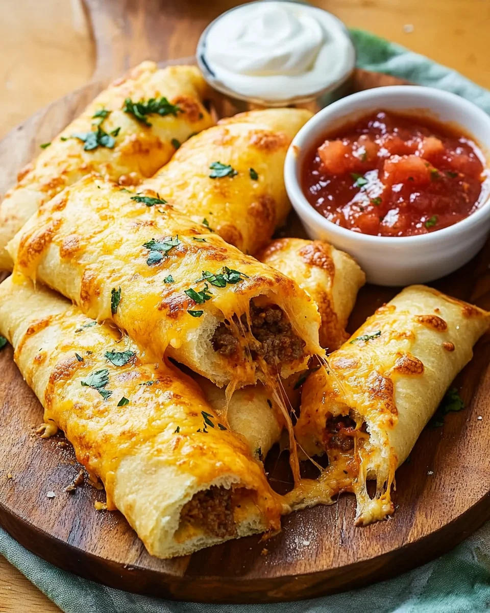 Cheesy Taco Sticks