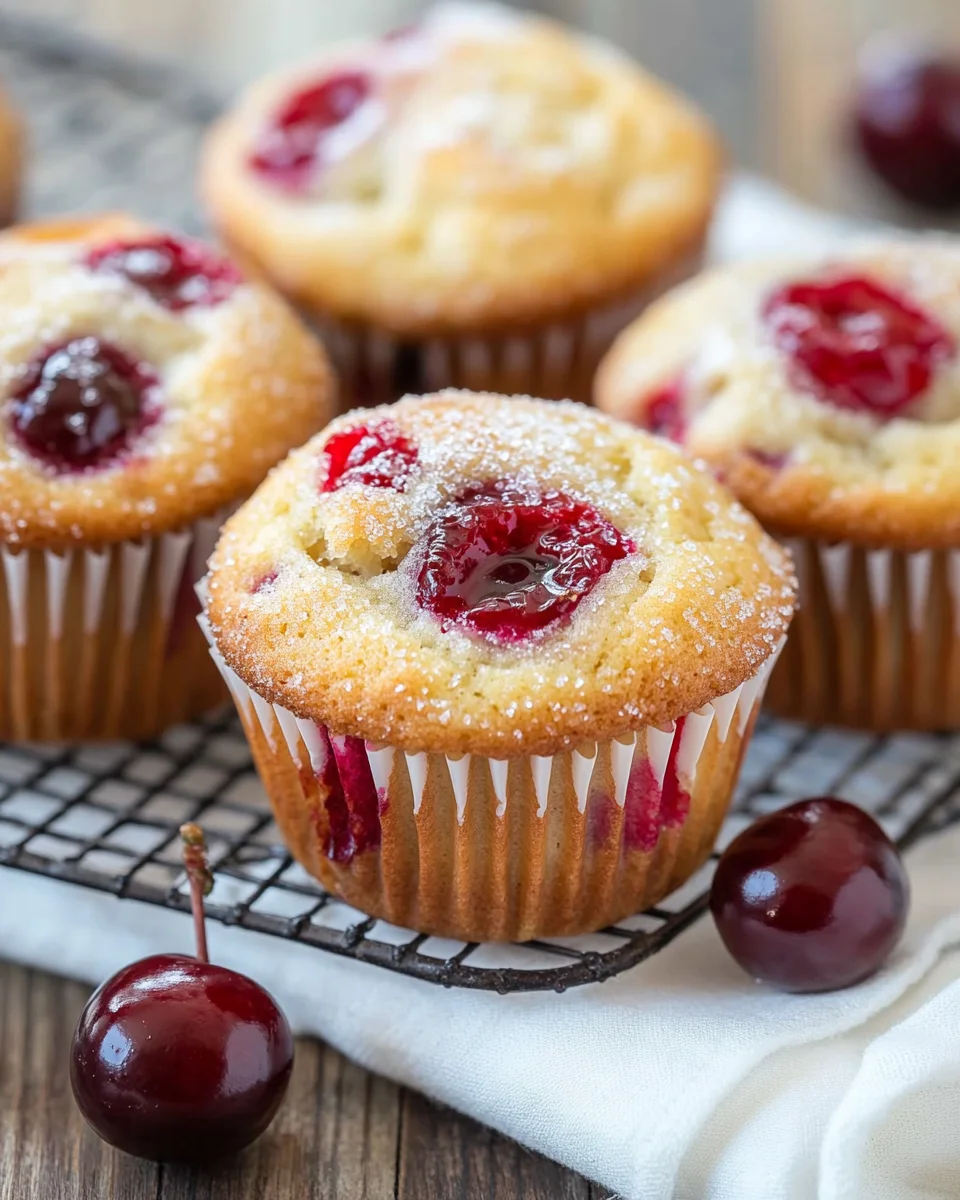 Cherry Muffins