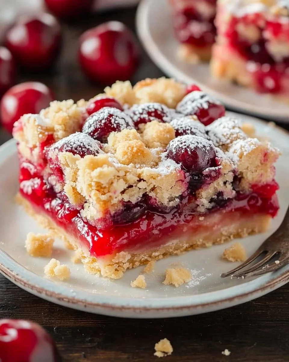Cherry Pie Bars