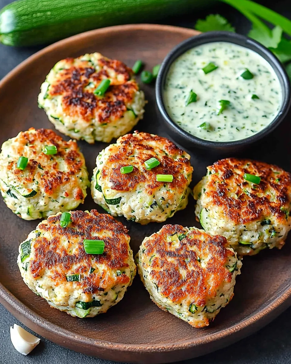 Chicken Zucchini Poppers