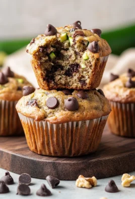 Chocolate Chip Zucchini Muffins