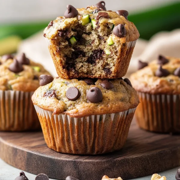 Chocolate Chip Zucchini Muffins