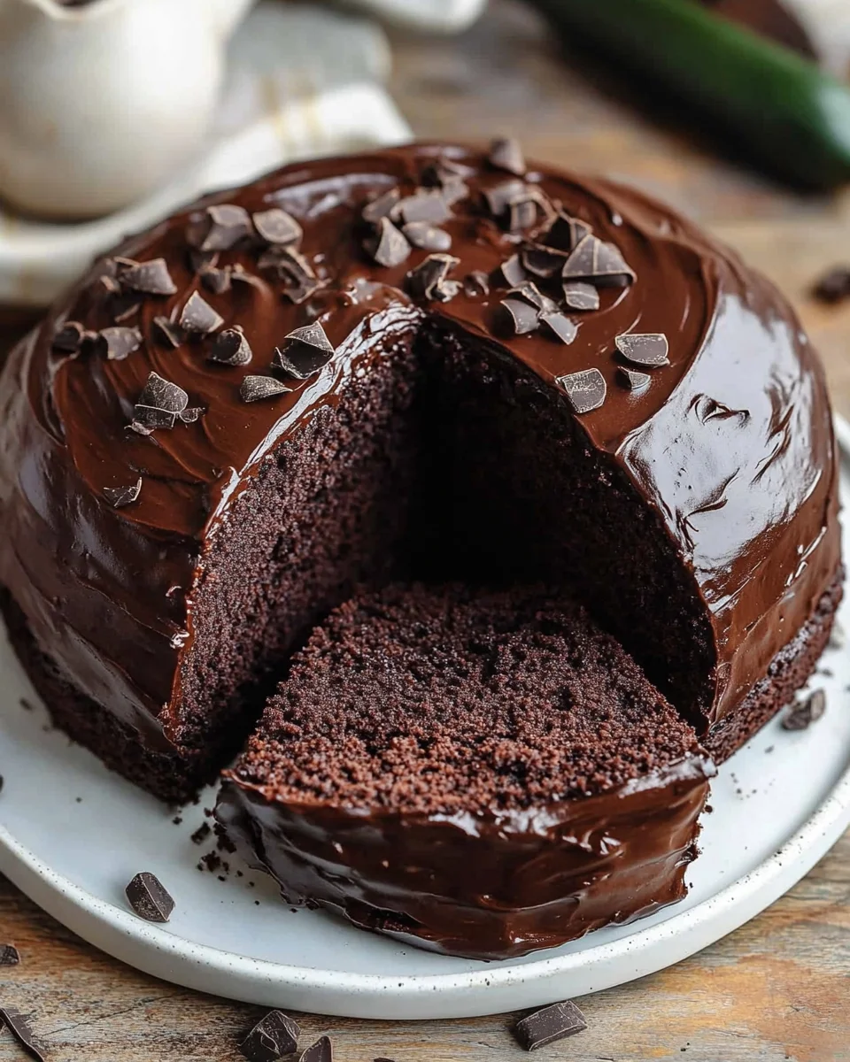 Chocolate Lover's Zucchini Cake