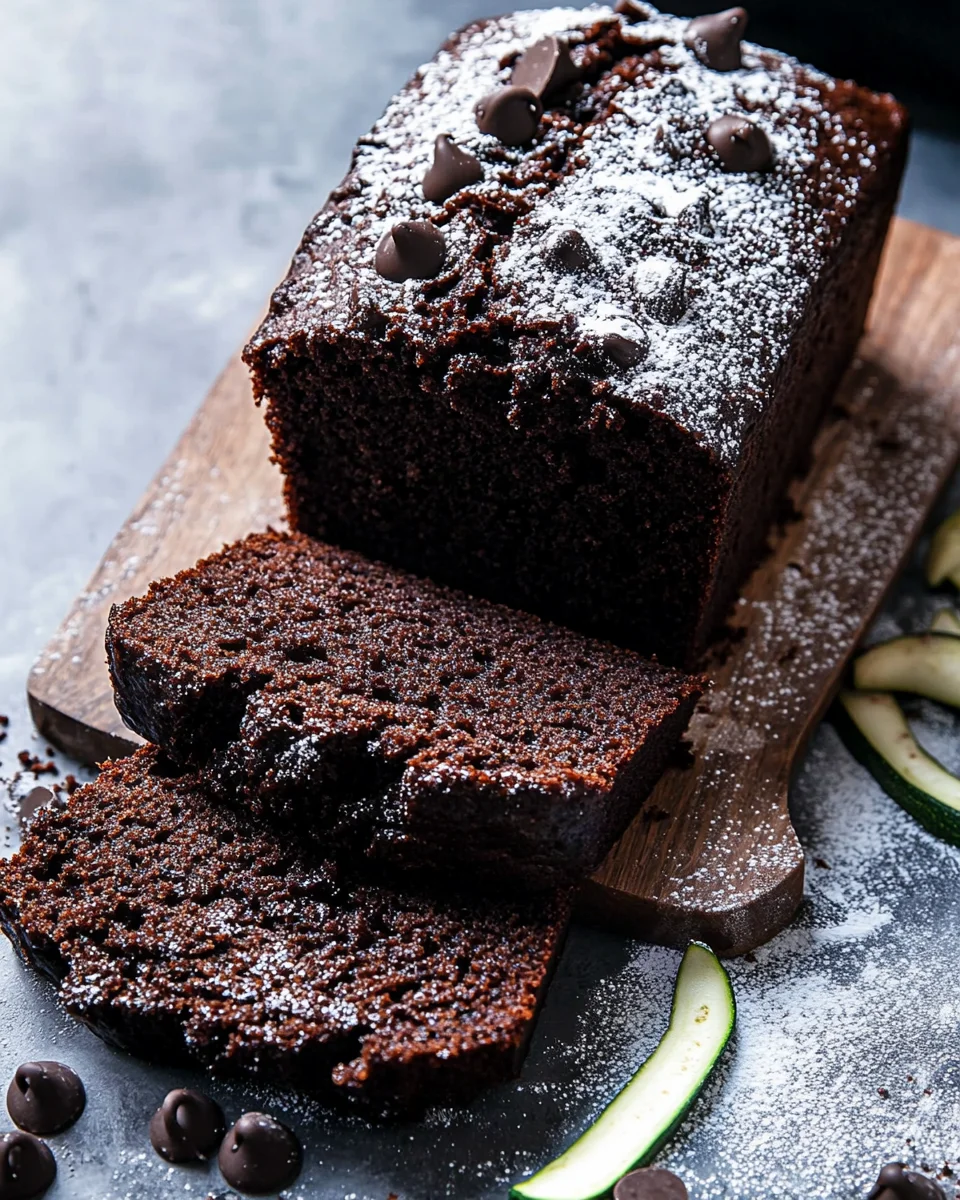 Chocolate Zucchini Bread