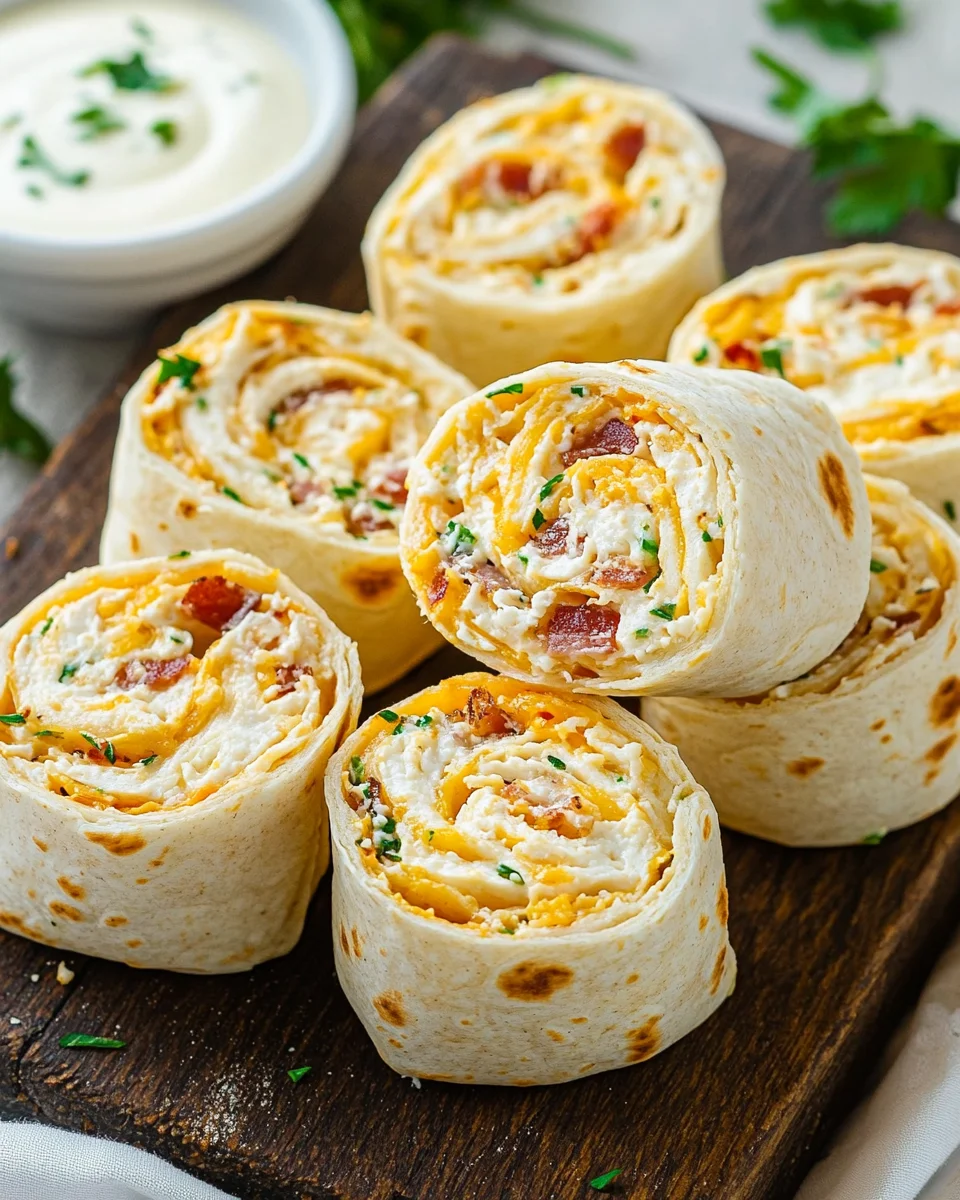 Crack Chicken Pinwheels