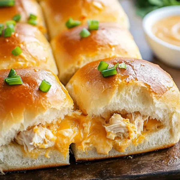 Crack Chicken Sliders on Hawaiian Rolls