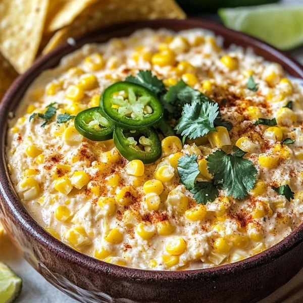 Crockpot Jalapeno Corn Dip