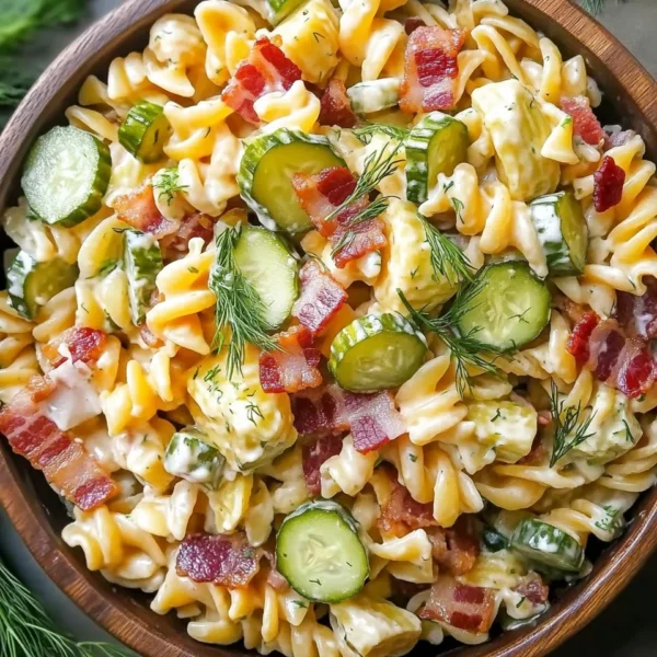 Dill Pickle Bacon Pasta Salad That Will Wow Your Taste Buds