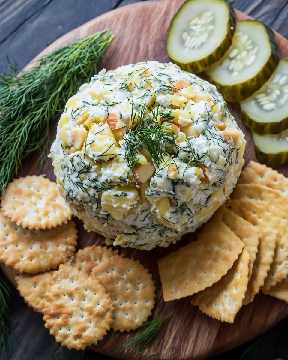 Dill Pickle Cheese Ball Recipe