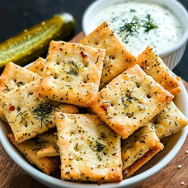 Dill Pickle Saltine Crackers