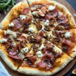 Easy 20-Minute Fig Jam Pizza with Goat Cheese and Prosciutto