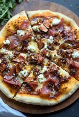 Easy 20-Minute Fig Jam Pizza with Goat Cheese and Prosciutto