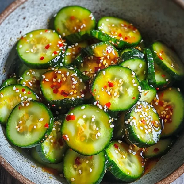 Easy Asian Cucumber Salad