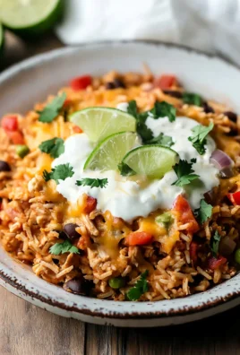Easy Chicken Burrito Casserole