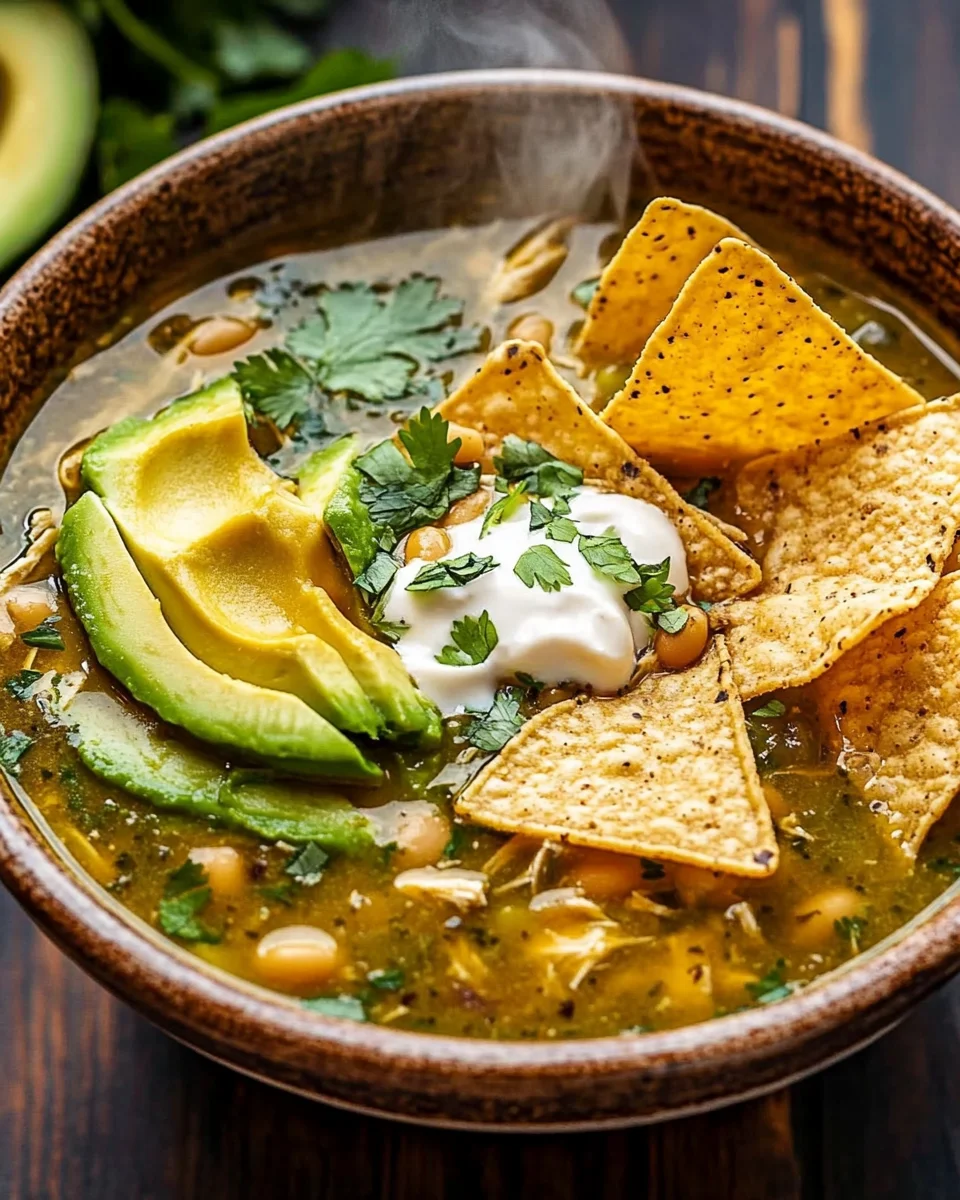 Easy Green Chicken Chili