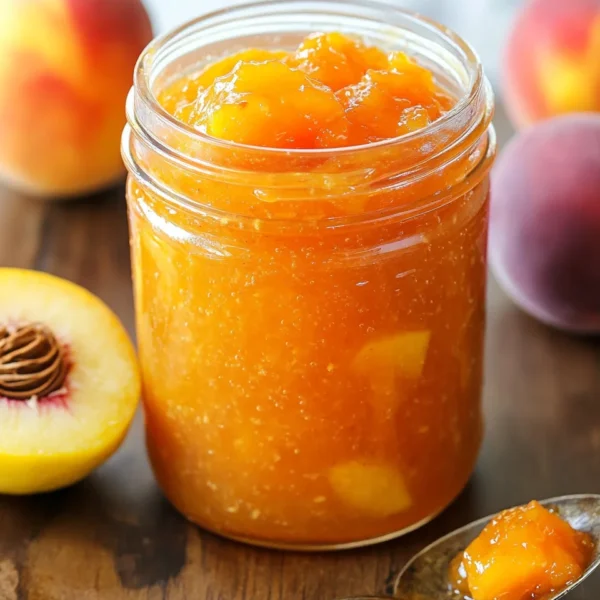 Easy Homemade Peach Jam Recipe (No Pectin)