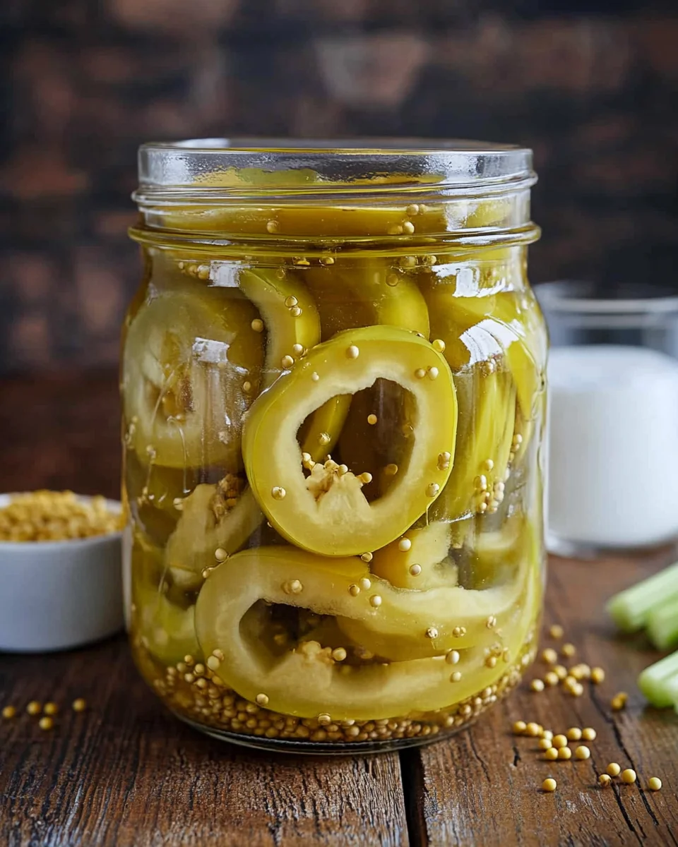Easy Pickled Banana Peppers