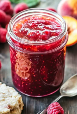 Easy Raspberry Peach Jam