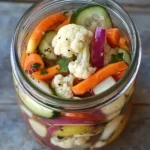 Easy Refrigerator Pickled Vegetables Recipe - Quick & Tangy!
