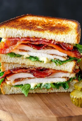 Easy Turkey Club Sandwich