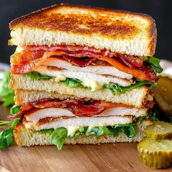Easy Turkey Club Sandwich