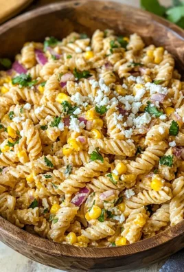 Elote Pasta Salad Recipe (Mexican Street Corn)