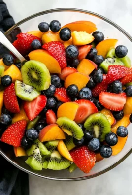 Fruit Salad with Honey Lime Dressing