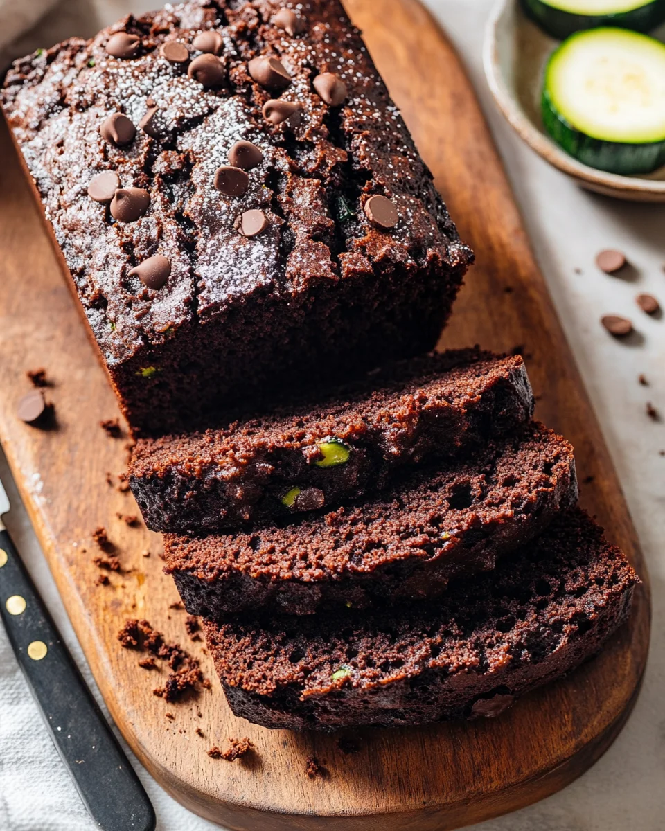 Gluten-Free Chocolate Zucchini Bread