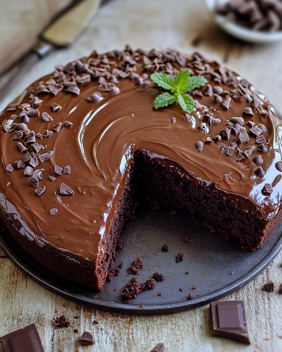 Gluten-Free Chocolate Zucchini Cake
