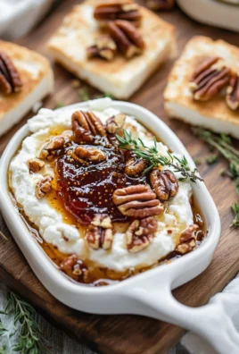 Goat Cheese Appetizer with Fig Jam and Pecans