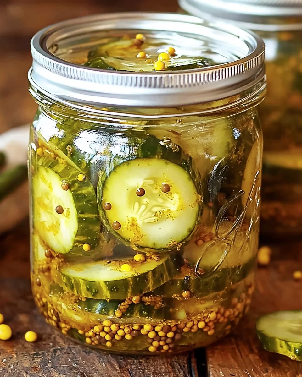 Granny's Bread and Butter Pickles Recipe
