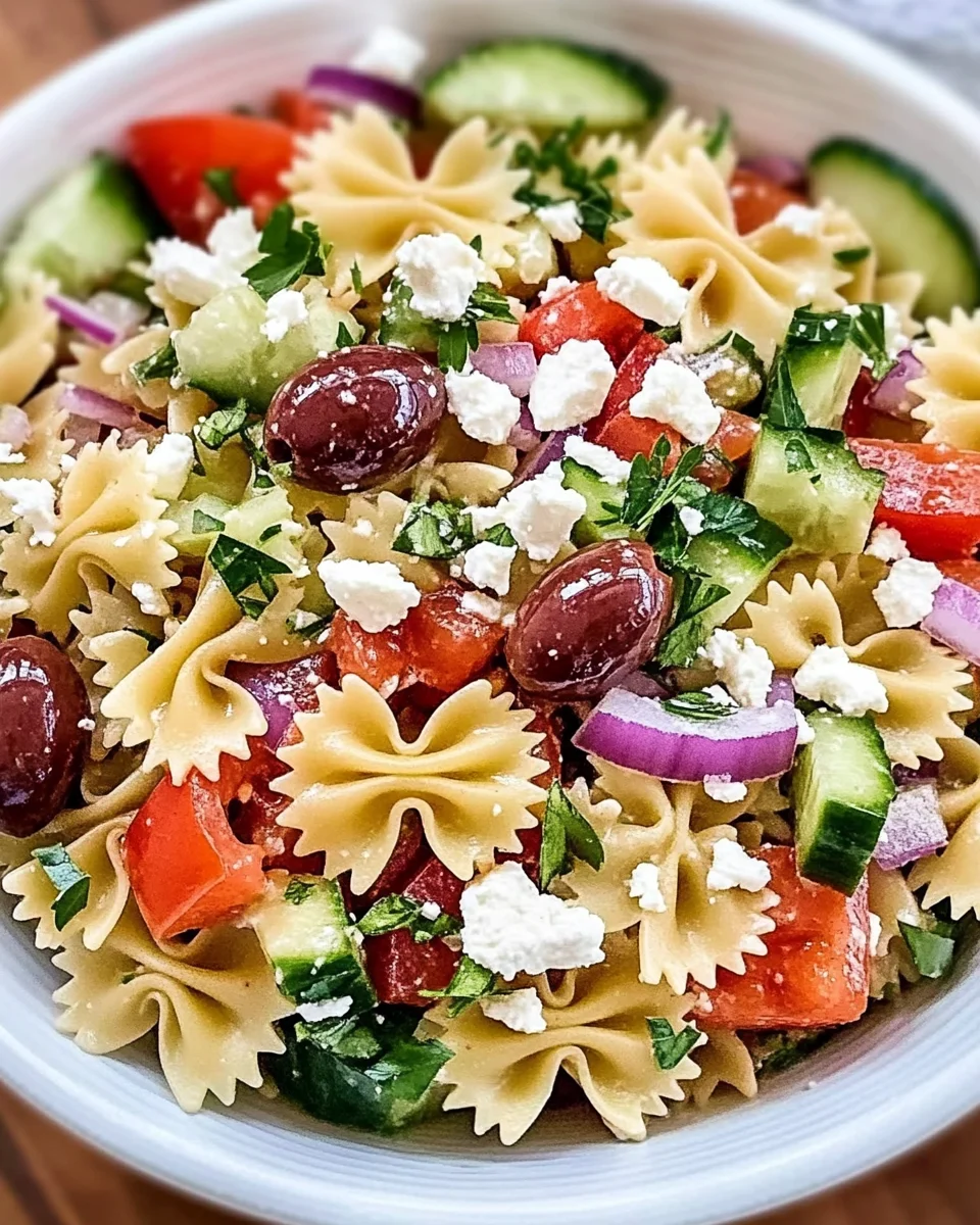 Greek Pasta Salad