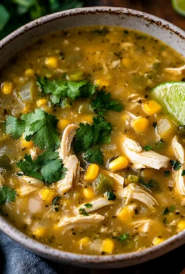 Green Chile Chicken Stew