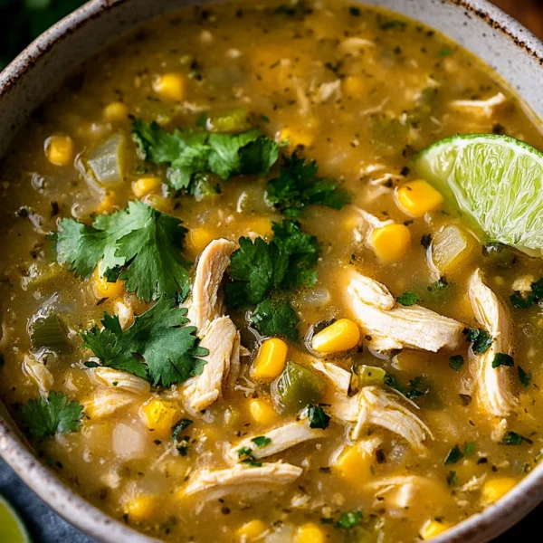Green Chile Chicken Stew