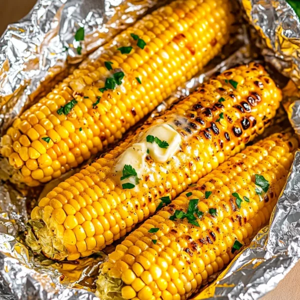 Grilled Corn on the Cob in Foil