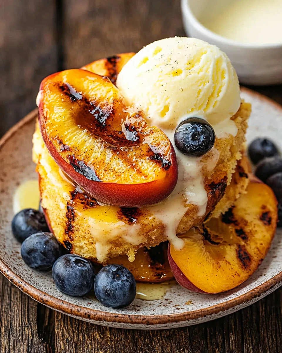Grilled Peaches