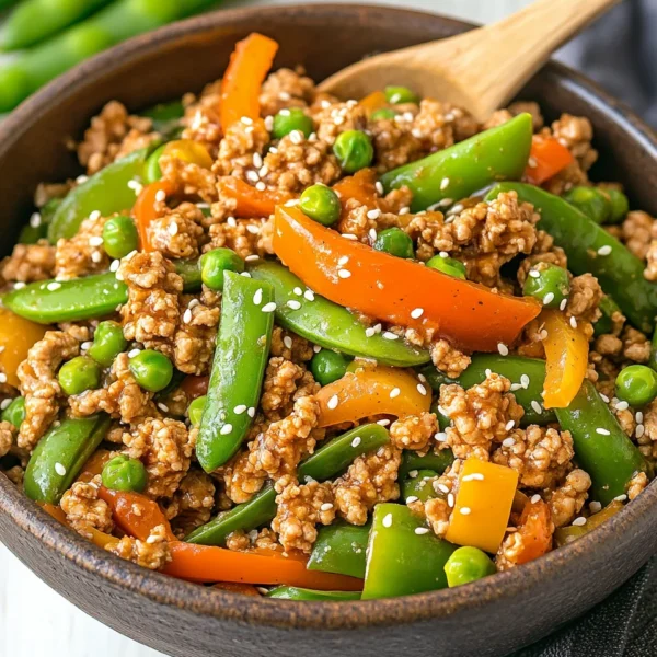 Ground Turkey Teriyaki Stir Fry