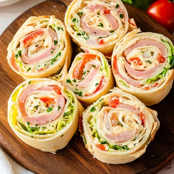 Ham And Turkey Pinwheels