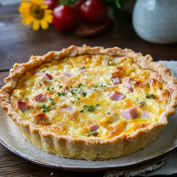 Hatch Green Chile Quiche