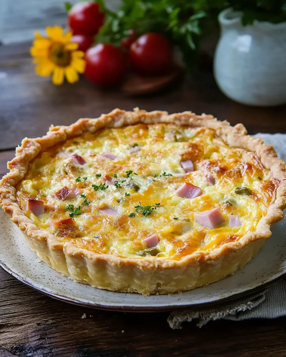 Hatch Green Chile Quiche