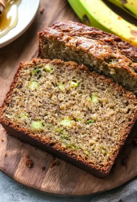 Healthy Zucchini Banana Bread