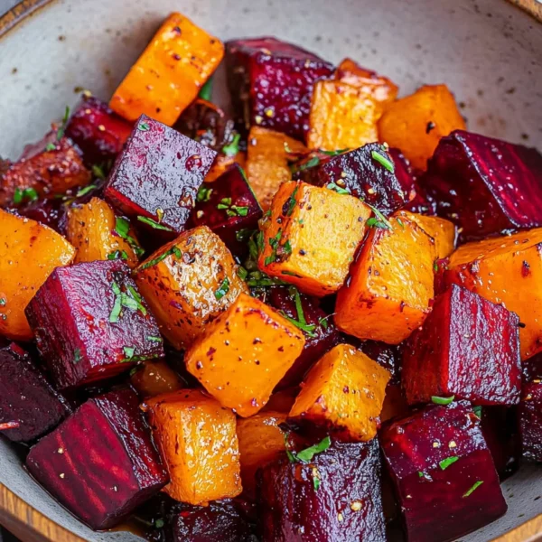 Honey Roasted Beets & Carrots