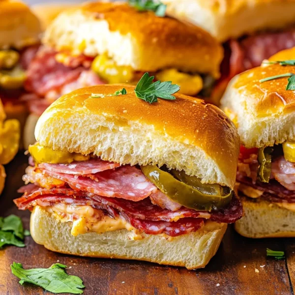 Hot Italian Sub Sliders