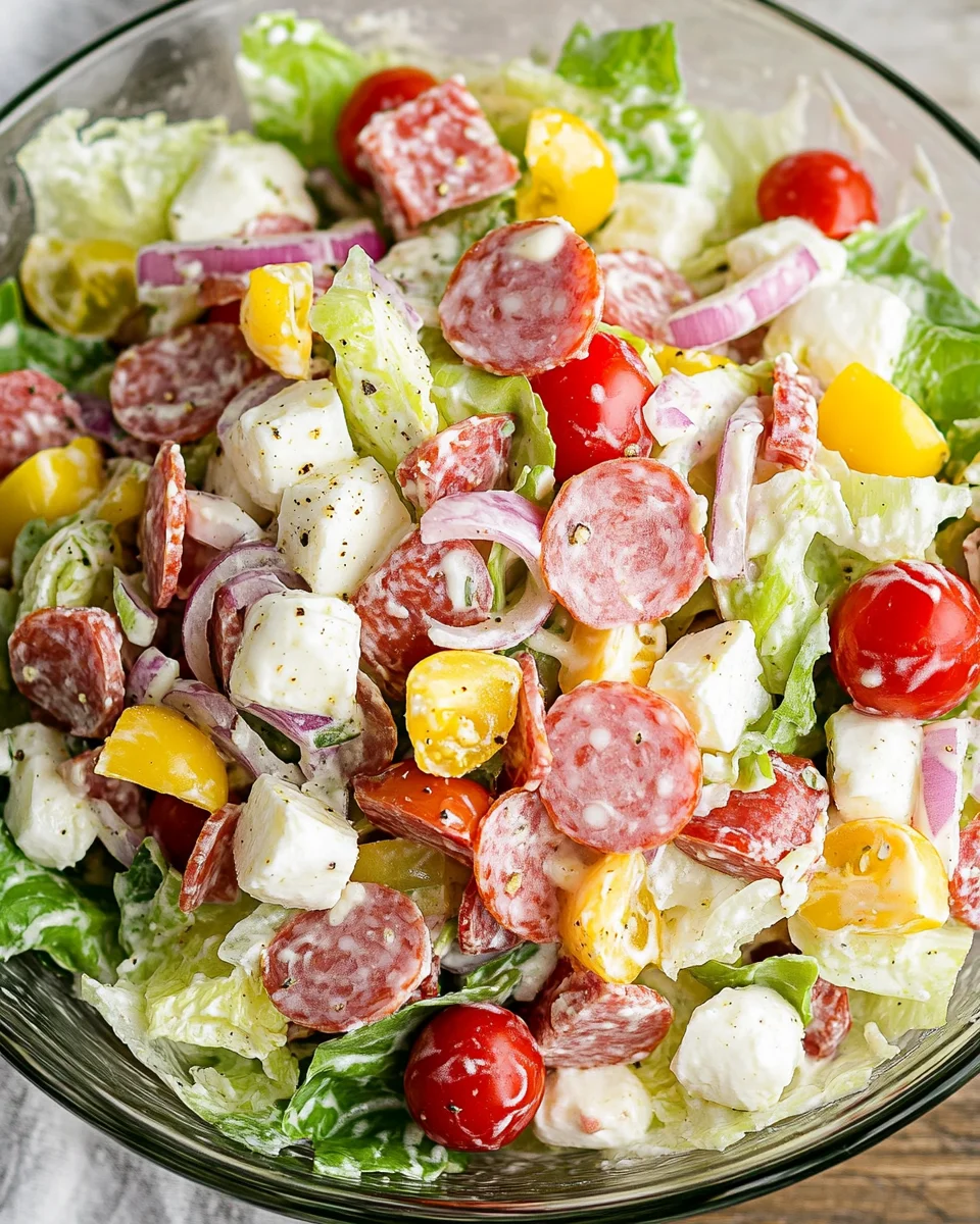 Italian Grinder Salad