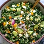 Kale Quinoa Salad - With Lemon Dressing