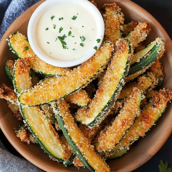 Parmesan Zucchini Fries