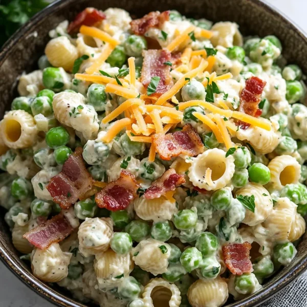 Pea Pasta Salad