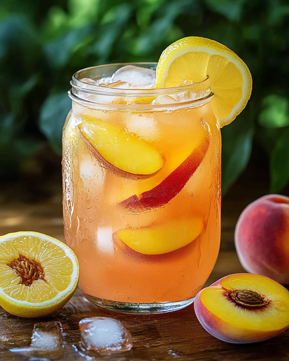 Peach Lemonade Recipe